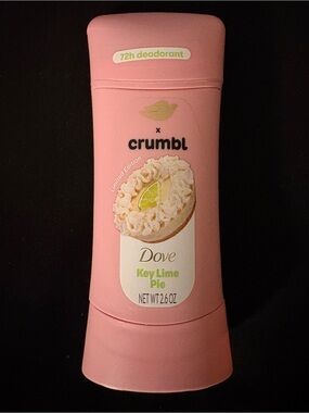 Dove x Crumbl Key Lime Pie Deodorant 2.6 oz Limited Edition Aluminum Free